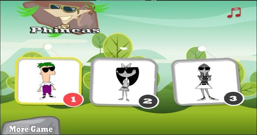 Phineas Epic World screenshot